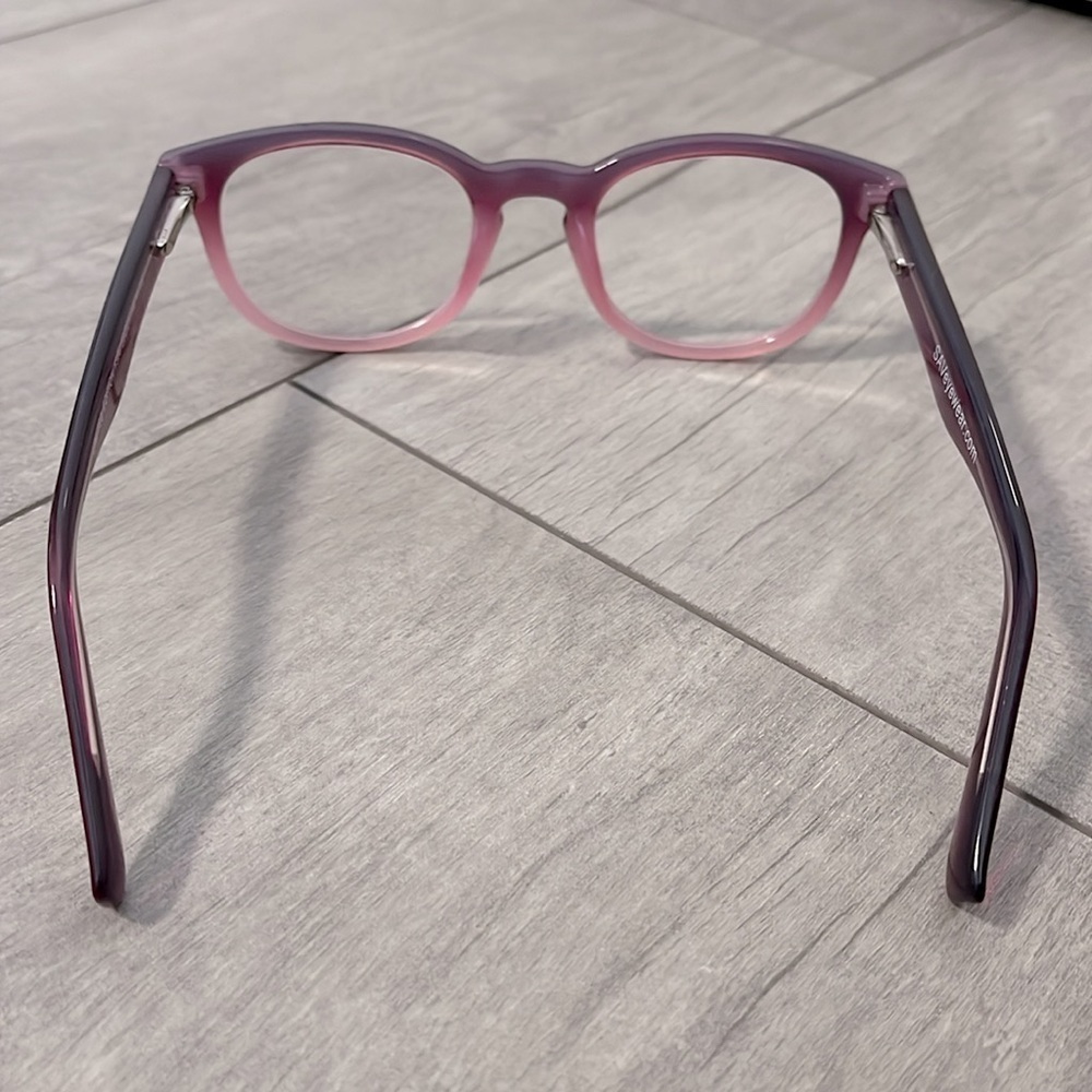 NWOT SAVEYEWEAR Purple Reader Glasses +1.75 - Picture 4 of 7